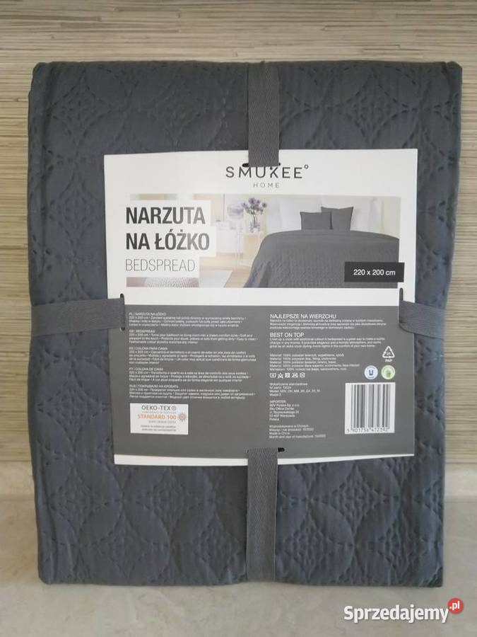 NOWA Narzuta Na Łóżko Kapa 200 x 220 Kolor Zabrze