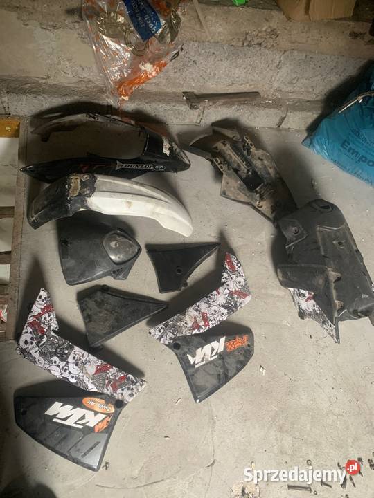 Plastiki ktm lc4 640 625 660 owiewki błotnik Plastiki Limanowa
