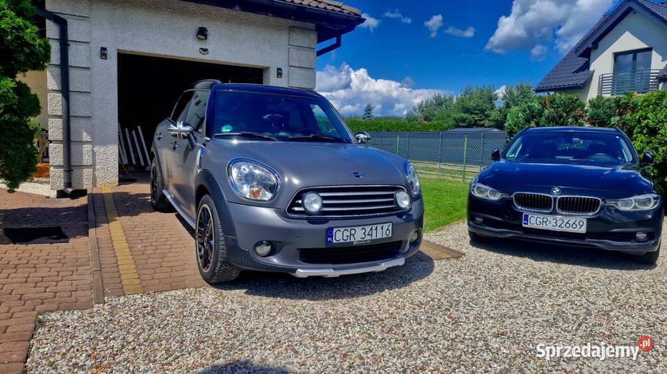 Sprzedam Mini coutryman 16 benzyna bez turbo VAT marża Grudziądz sprzedam