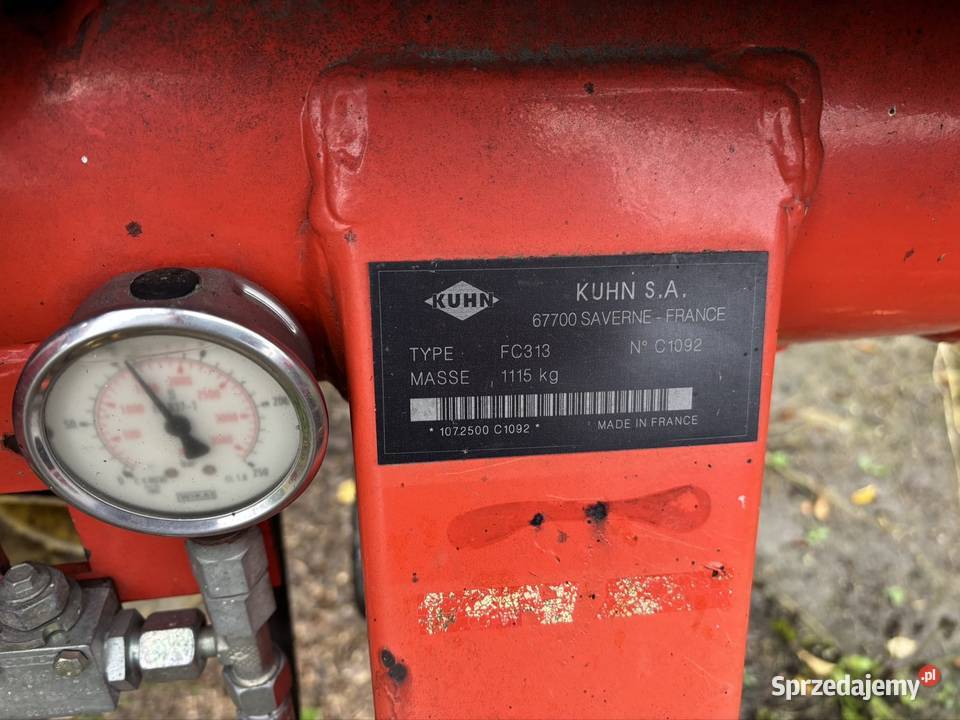 Kosiarka Kuhn 313 283 Będków-Kolonia sprzedam