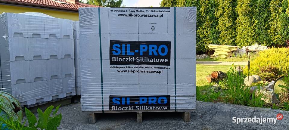 Bloczki silikatowe 18 SilPro U18V kl25 Silikaty Kopalnia