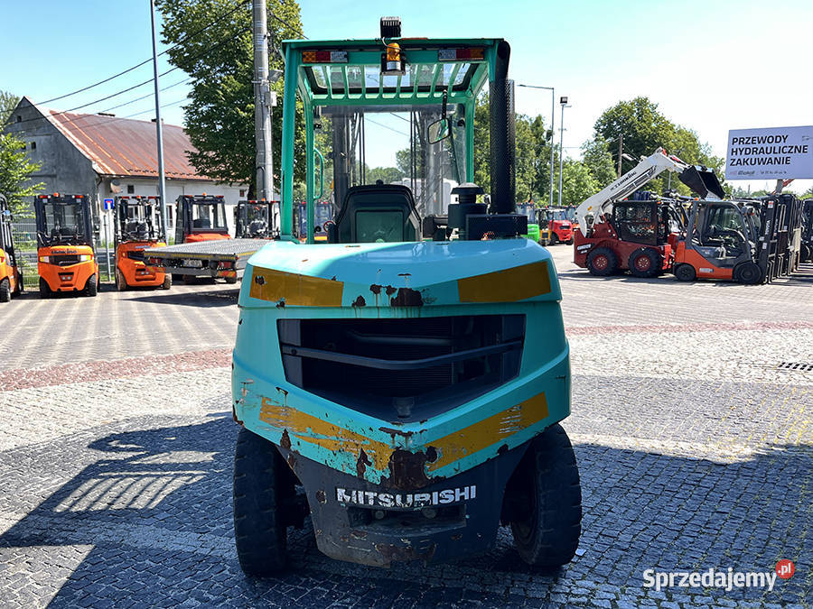 wózek widłowy Mitsubishi FD50NT 5 ton duplex 35 Motoryzacja Kęty sprzedam