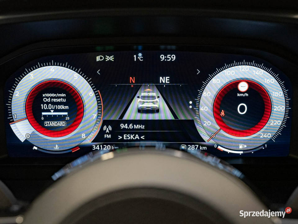 Nissan Qashqai DW5XA9113 DIGT mHEV NConnecta kamera cofania Pępowo