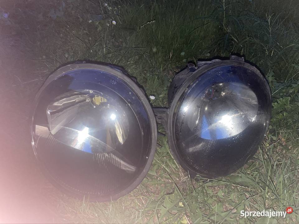Komplet reflektorów przednich czarne tuning VW Radomsko