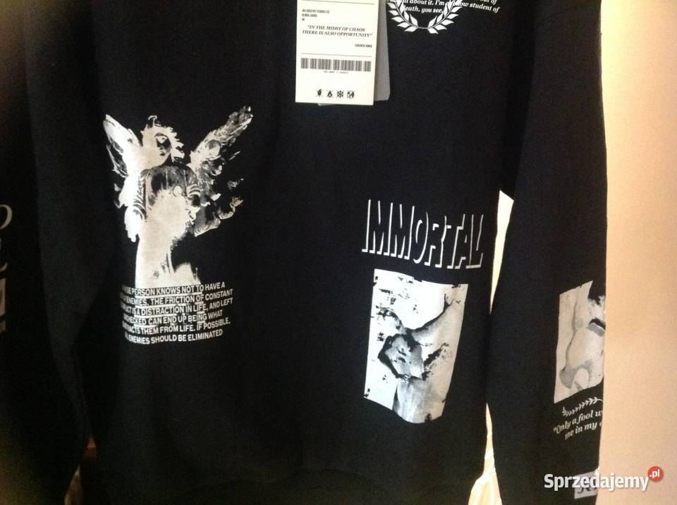 Bluza Męska Czarna KA JK ATTIRE LXL NOWA Swetry i golfy lubuskie Nowa Sól