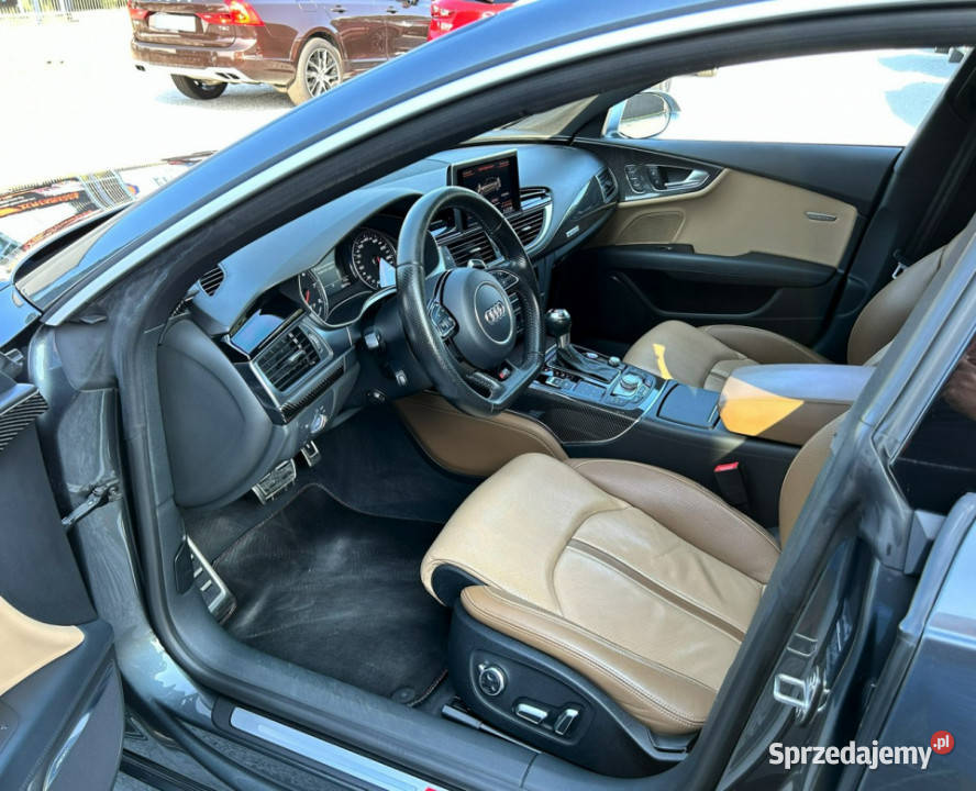 Audi RS7 4x Podgrzewane FoteleWentyle CARBON bluetooth Bydgoszcz