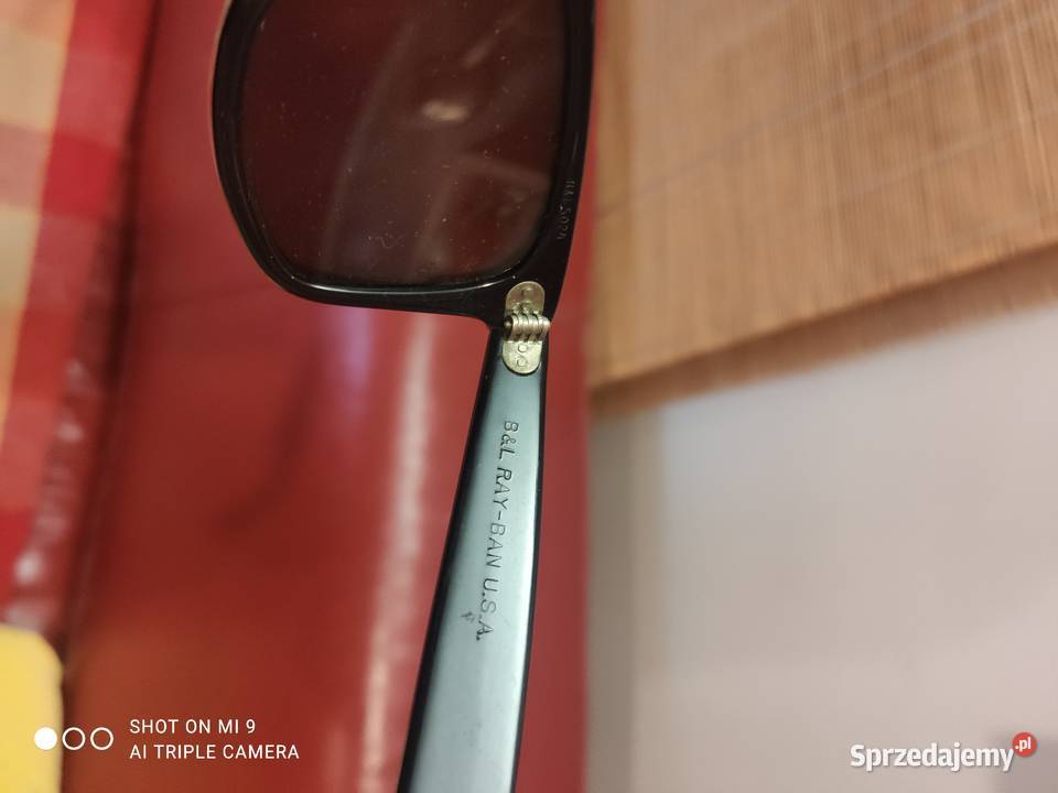 rayban wayfarer BL 5024 lata 70te vintage podlaskie Białystok