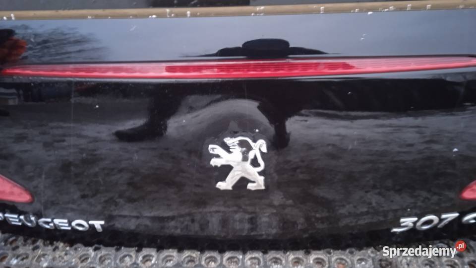 PEUGEOT 307CC I CABRIO KLAPA TYŁ EXLD Zbierkowo sprzedam