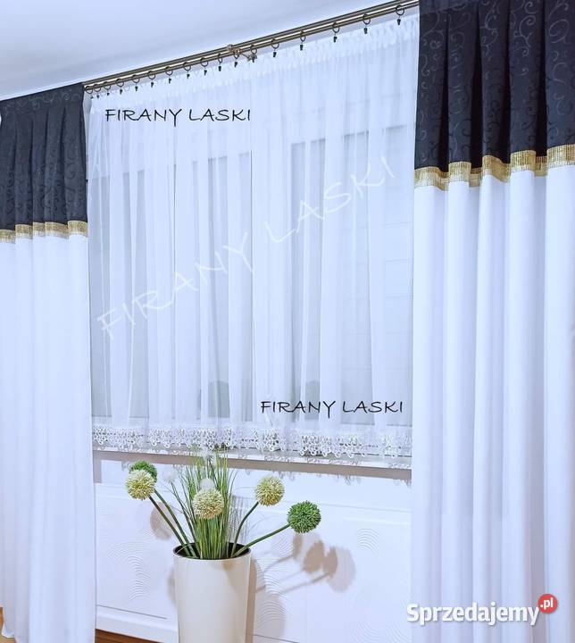 Firana 400x155 Firany Gotowe do pokoju kuchni Przemyśl