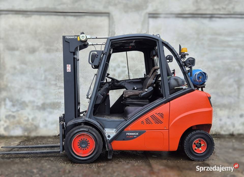 Linde H35 TRIPLEX 2017r 4 sekcje hydr wózek śląskie Rybnik