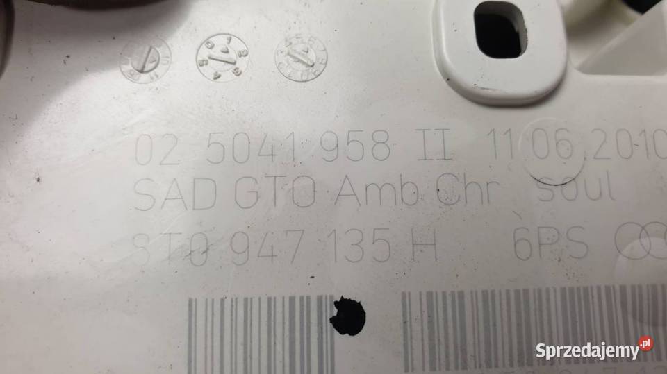 LAMPKA PODSUFITKI HOMELINK 8T0947135H AUDI S4 B8 Lipno