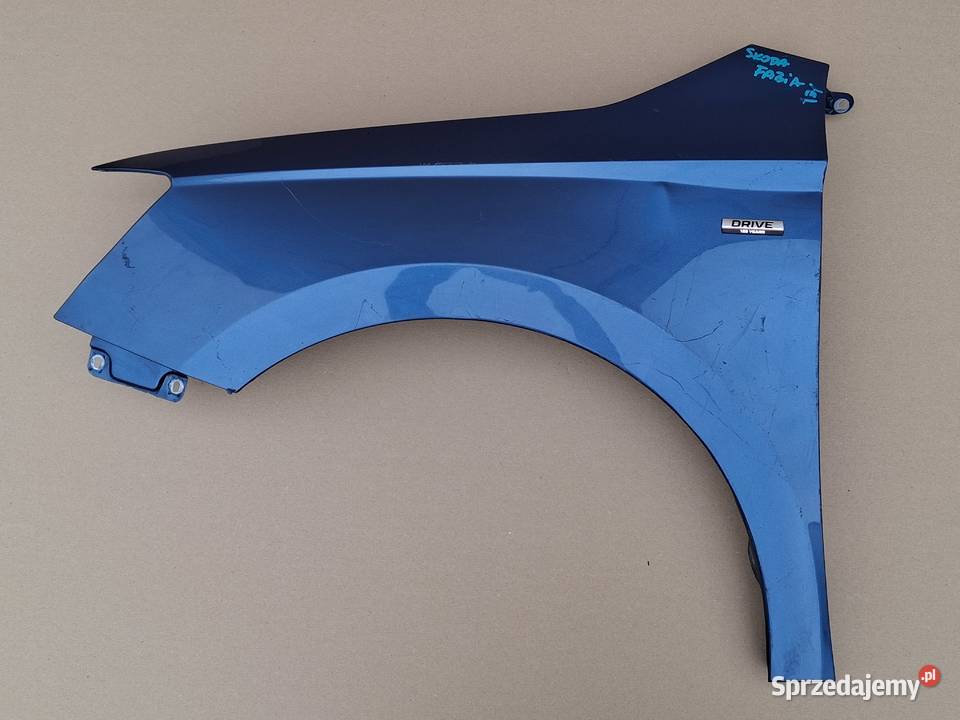 SKODA FABIA III 3 BŁOTNIK LEWY PRZÓD PRZEDNI