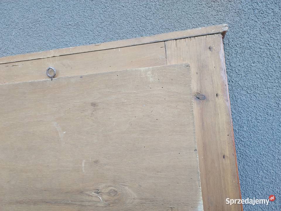 Stare przedwojenne lustro drewniana rama 67x158 Tczew sprzedam