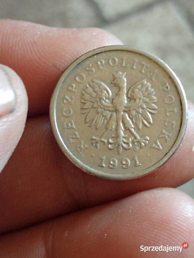 Sprzedam monete druga 1 zl 1991r Chełm sprzedam