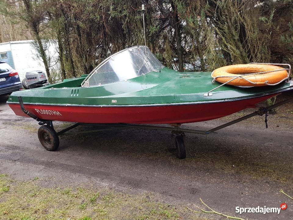 Wędkarska Canada łódka łódź motorówka Sporty towarzyskie i rekreacja Barlinek sprzedam