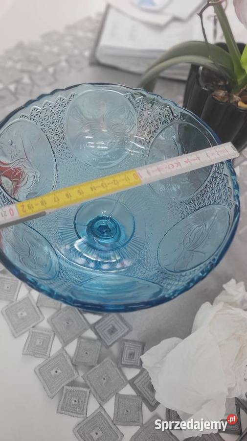 Owocarka prl Porcelana i szkło Ciechanowiec