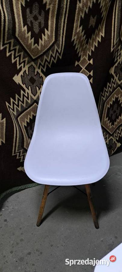 krzesło białe drewniane nogi Warszawa