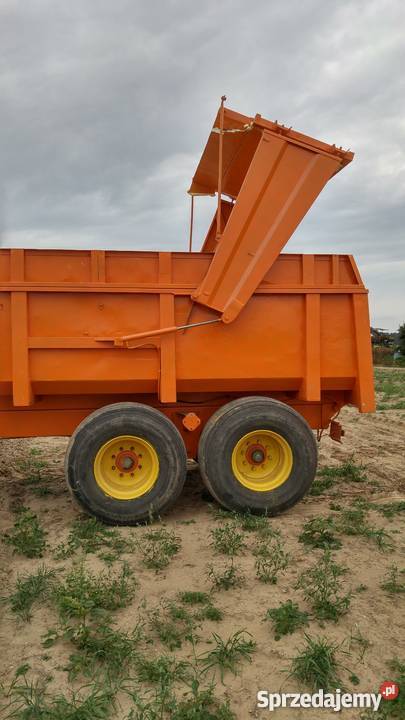 Przyczepa wywrotka tandem Vaia 12 ton stan b kujawsko-pomorskie Strzelno sprzedam