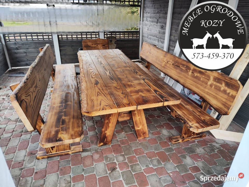 PROMOCJA Meble góralskie biesiadne z litego Jastrzębia Góra