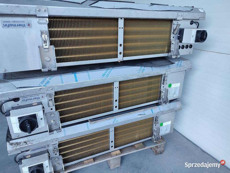 Chłodnica dwustronna parownik dwustronny Magazynowanie małopolskie