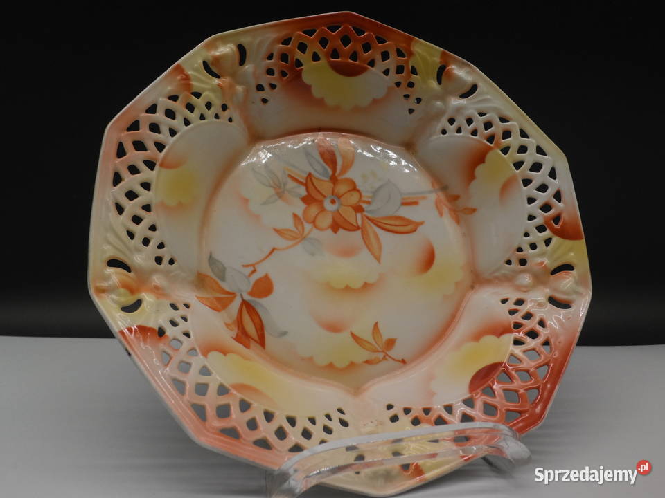 Porcelanowa ażurowa miskapatera ARZBERG Raszków