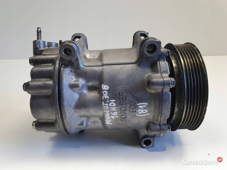 SPRĘŻARKA KLIMATYZACJI Peugeot 308 I 16 HDI Rudka