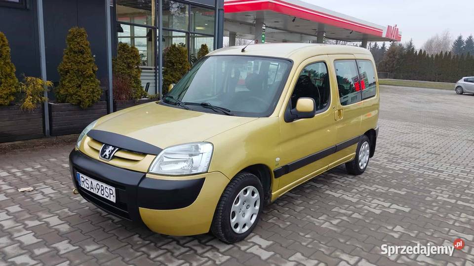 Peugeot Partner XT 2005r 20HDI 90 Multispace Rok produkcji 2005 Jasło