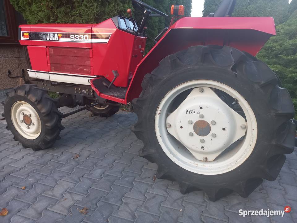 4x4 ciagnik yanmar iseki kubota glebogryzarka spalinowa