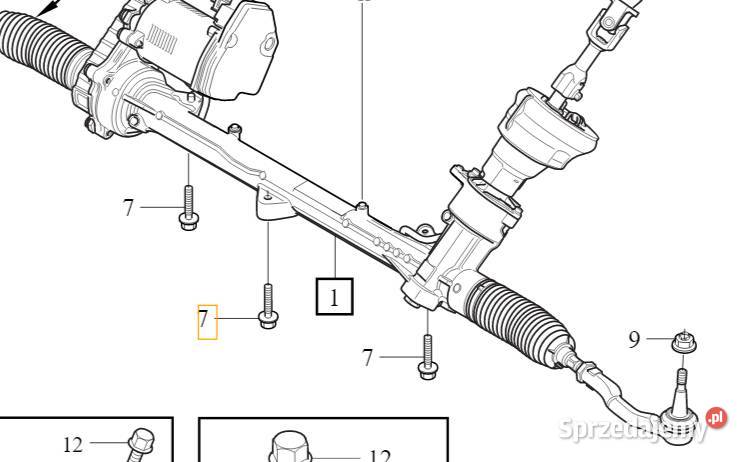VOLVO S60 V60 XC60 II sruba przekladni Bielany Wrocławskie sprzedam