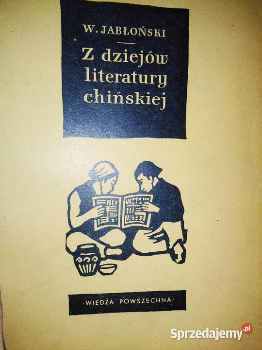 Z dziejów literatury chińskiej Jabłoński Warszawa