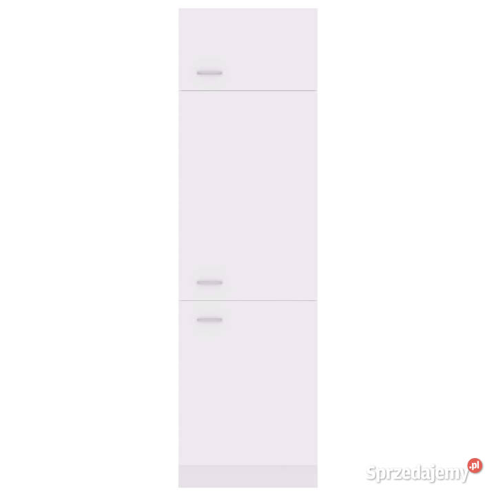 Szafka na lodówkę biała 60x57x207 materiał sprzedam