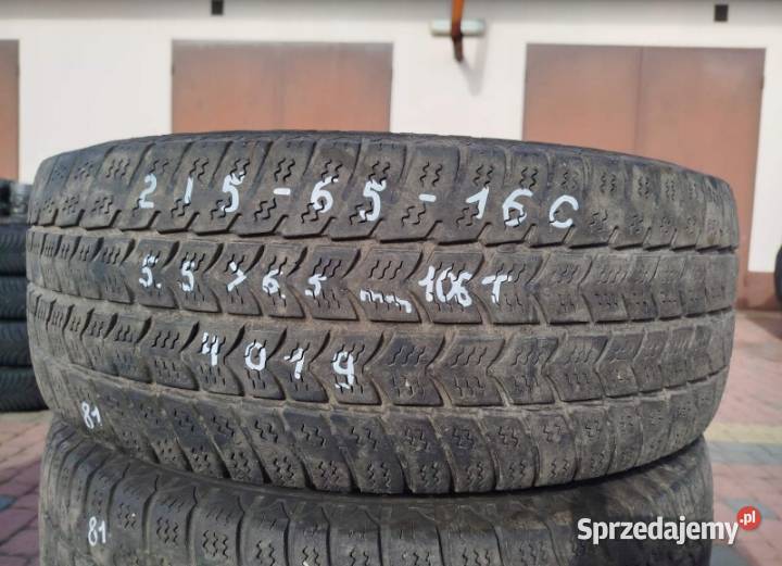 4 x zimowa Semperit VanGrip 2 21565R16C 109107R 65 Samochodowe sprzedam