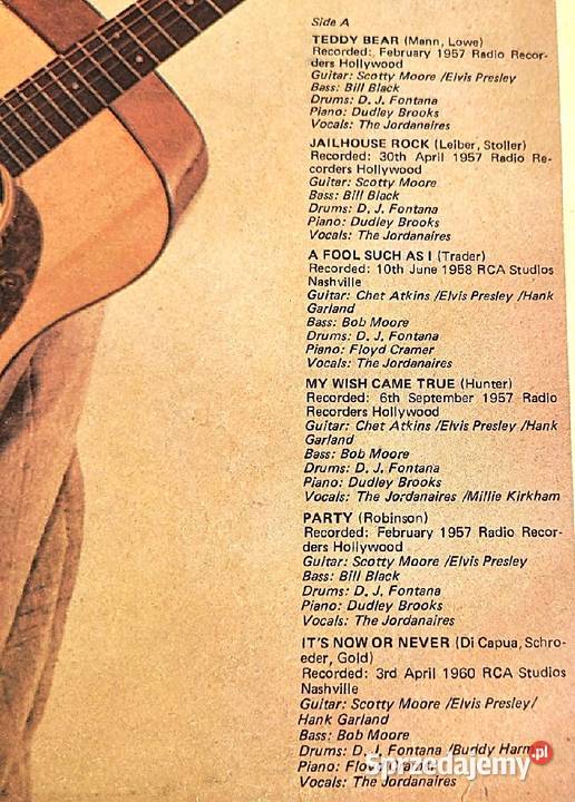 Elvis Presley Rock And Roll płyta winylowa Chełmno