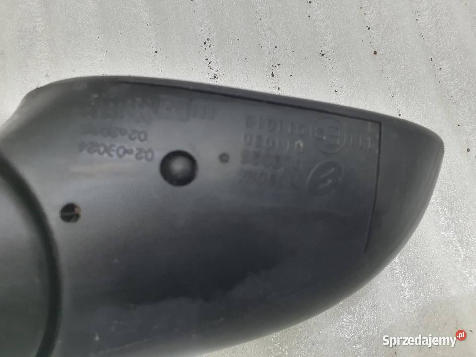 LUSTERKO PRAWE CITROEN C3 52 PIN EU