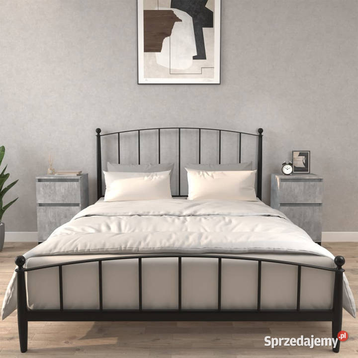 Szafki nocne 2 szarość betonu 40x35x70 WM819717 Warszawa