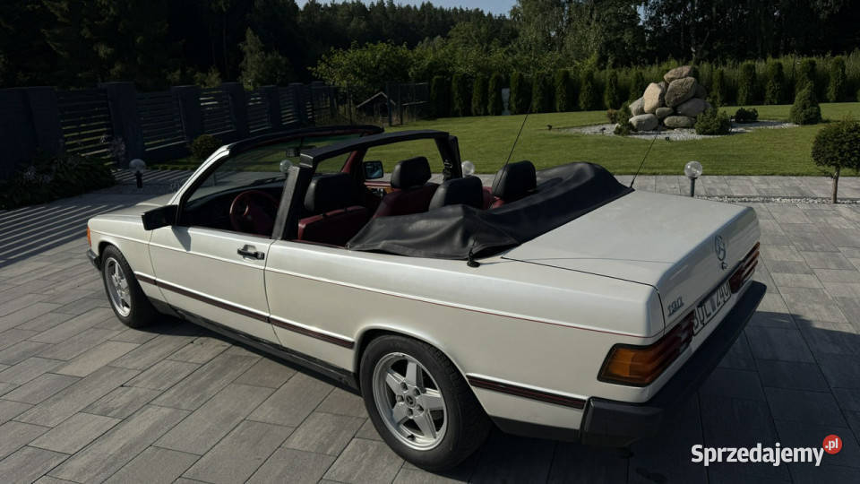 Mercedes W201 20benz Kabriolet skóry podgrzewane możliwa zamiana Gdańsk