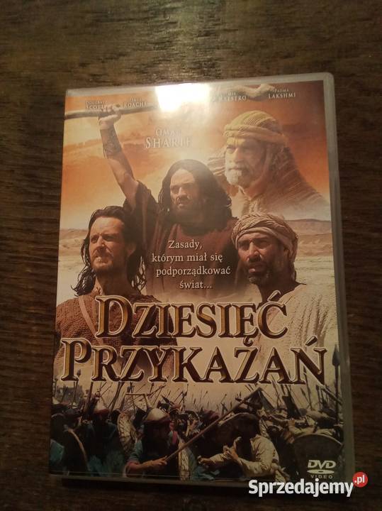 Dziesięć przykazań Film DVD mazowieckie Warszawa sprzedam