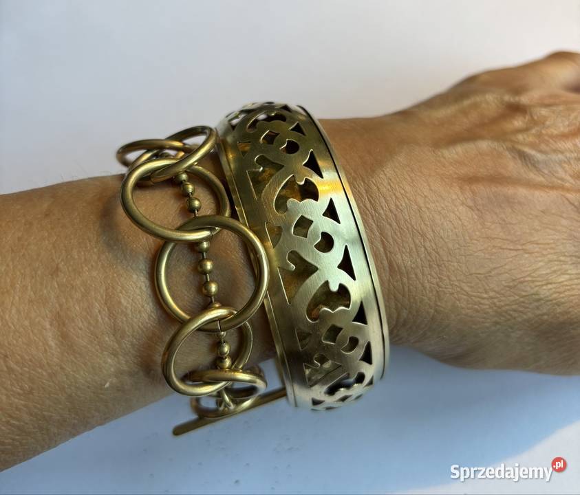 Bransoletka mosiądz Bydgoszcz