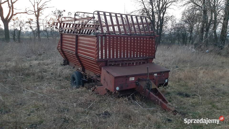 Przyczepa samozbierająca AGROMET T055 lubelskie sprzedam