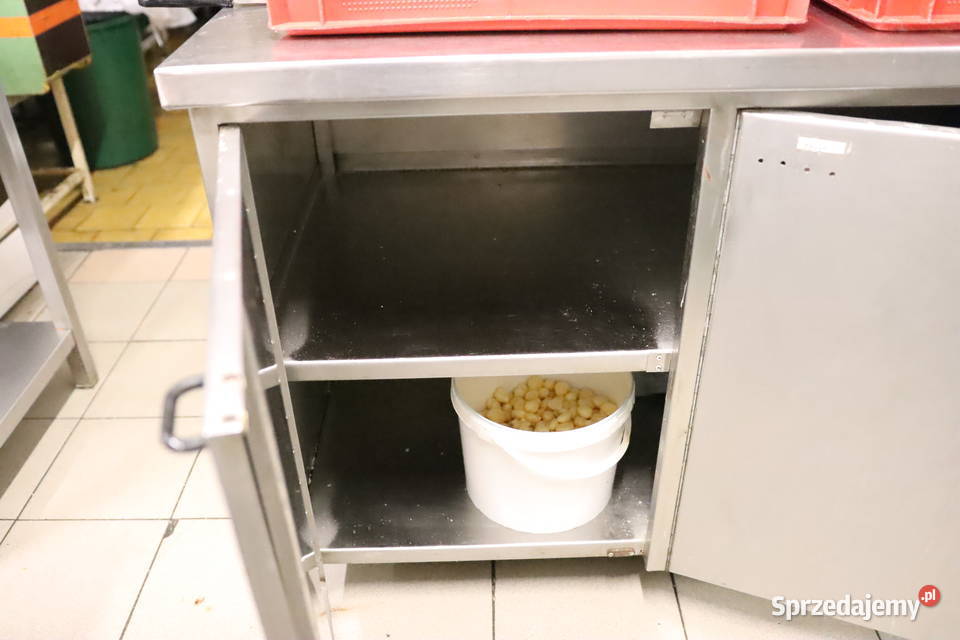 Stół gastronomiczny z półkami szafa robocza z Pszczyna sprzedam