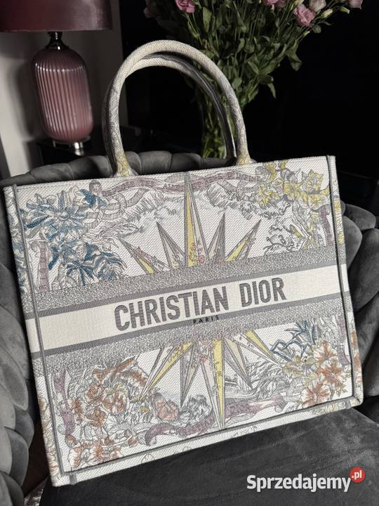 Dior duża torba shopper bag dostępna ręki mazowieckie Warszawa