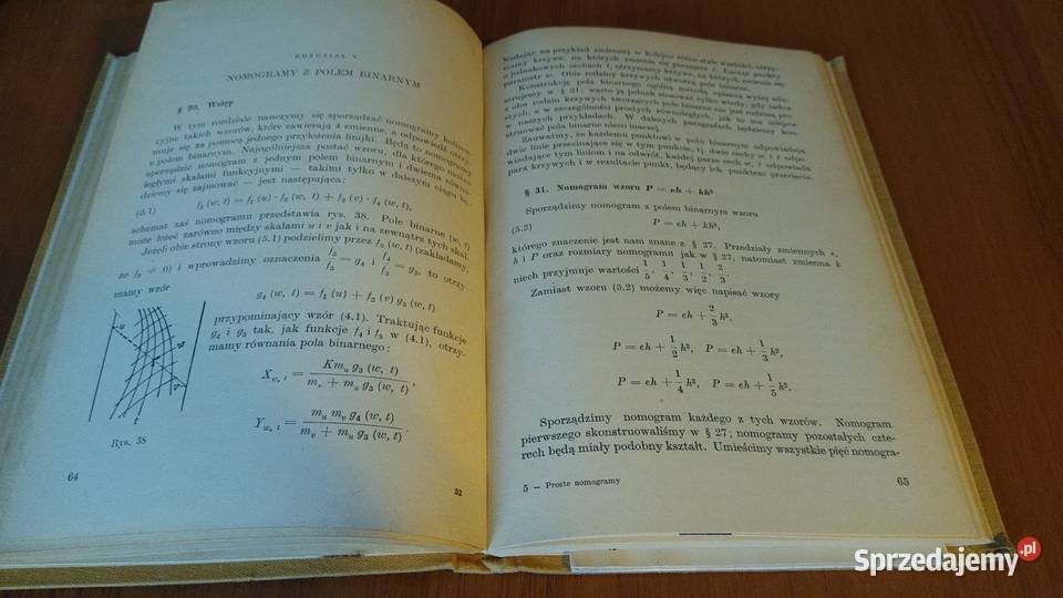 Proste nomogramy Ryszard Krasnodębski Rok wydania 1960 Gdańsk