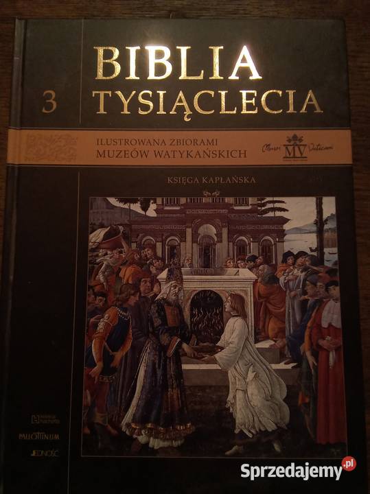 Biblia tysiąclecia 3 tomy komplet sprzedam