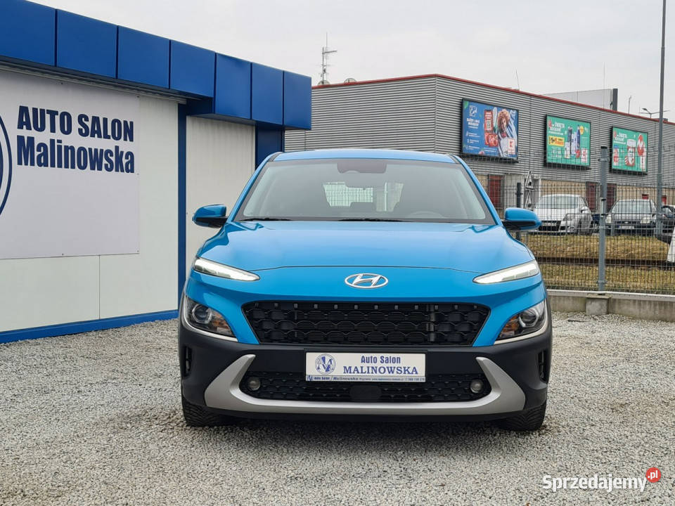 Hyundai Kona Navi Kamera Asystent Pasa Radar Led Motoryzacja Wągrowiec