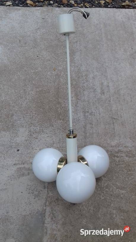 Retro lampa wiszaca z 1970 roku firmy Kamenick Lubań