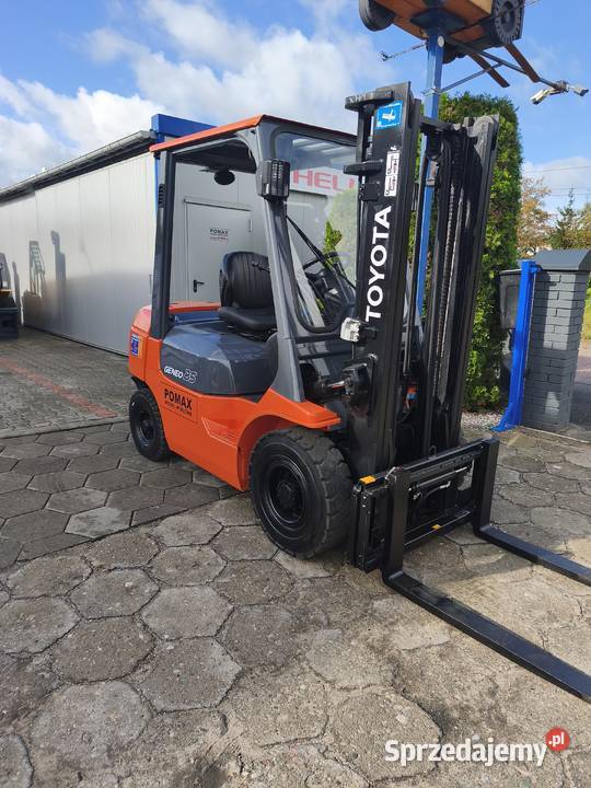 Wózek widłowy TOYOTA 7FDF25 diesel 25 T automat diesel Oborniki