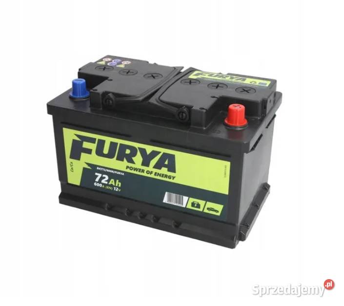Akumulator FURYA 72Ah 600A P Radomsko