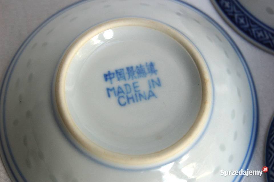 Chińska porcelanowa miska 7 porcelana ryżowa wielokolorowy Miski Lublin
