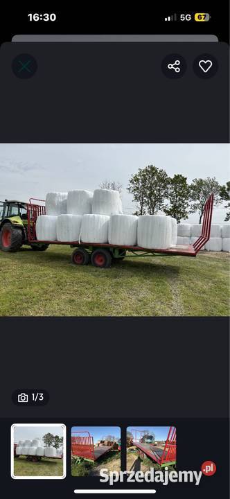 Przyczepa do bel Przasnysz