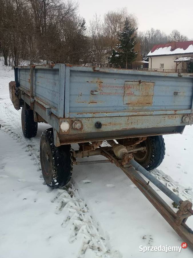 Rozrzutnik obornika Czarna Białostocka dwuosiowy świętokrzyskie